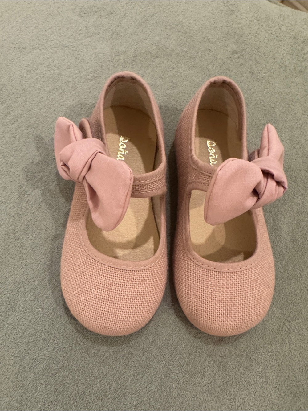 Girls Pink Bow Mary Jane Dress Shoes